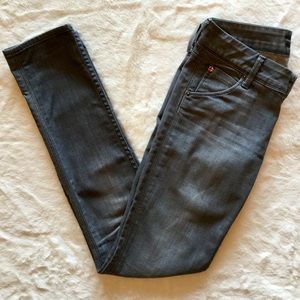 Hudson Flap Pocket Skinny Jeans